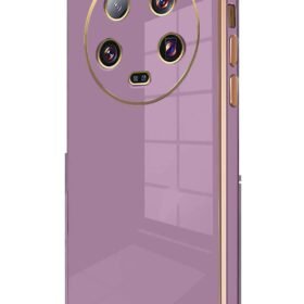 Xiaomi Mi 14 Ultra Kılıf Volet Silikon - Mor-(5796)