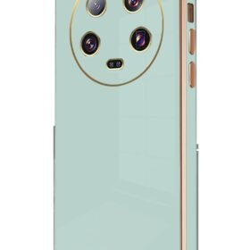 Xiaomi Mi 14 Ultra Kılıf Volet Silikon - Açık Yeşil-(5796)