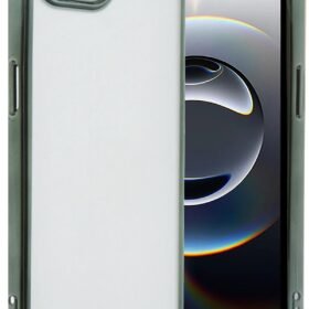 iPhone 16E Kılıf Lensli Silikon - Yeşil-(5796)