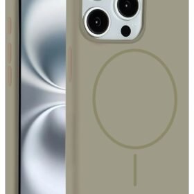 iPhone 14 Pro Max Kılıf Jully Magsafe Kapak - Çöl Titanyum-(5796)