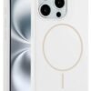 iPhone 15 Pro Max Kılıf Jully Magsafe Kapak - Beyaz-(5796)