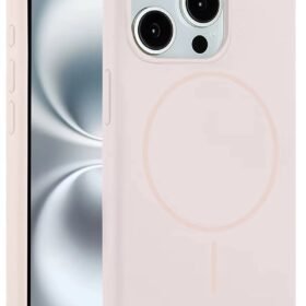 iPhone 15 Pro Max Kılıf Jully Magsafe Kapak - Pembe-(5796)