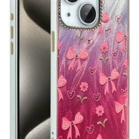 iPhone 15 Kılıf Blade Aynalı Desenli Kapak - Desen 3-(5796)