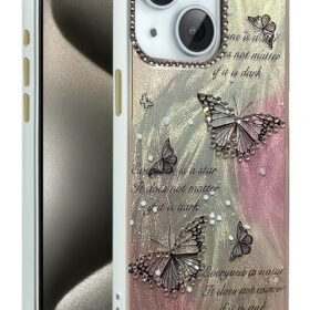 iPhone 15 Kılıf Blade Aynalı Desenli Kapak - Desen 6-(5796)