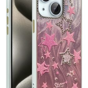 iPhone 15 Kılıf Blade Aynalı Desenli Kapak - Desen 7-(5796)