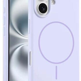iPhone 16 Plus Kılıf Jully Magsafe Kapak - Lila-(5796)