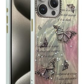 iPhone 15 Pro Max Kılıf Blade Aynalı Desenli Kapak - Desen 6-(5796)