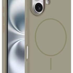 iPhone 16 Plus Kılıf Jully Magsafe Kapak - Çöl Titanyum-(5796)