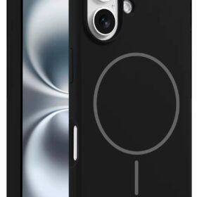 iPhone 16 Plus Kılıf Jully Magsafe Kapak - Siyah-(5796)