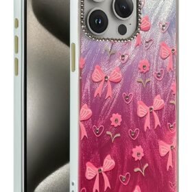 iPhone 15 Pro Kılıf Blade Aynalı Desenli Kapak - Desen 3-(5796)