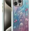 iPhone 15 Pro Kılıf Blade Aynalı Desenli Kapak - Desen 4-(5796)