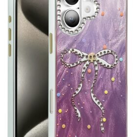 iPhone 16 Kılıf Blade Aynalı Desenli Kapak - Desen 1-(5796)