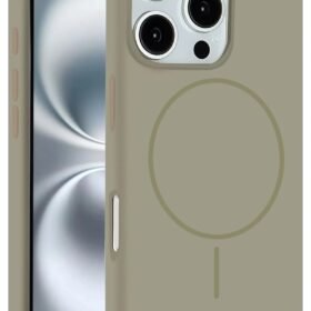 iPhone 16 Pro Max Kılıf Jully Magsafe Kapak - Çöl Titanyum-(5796)