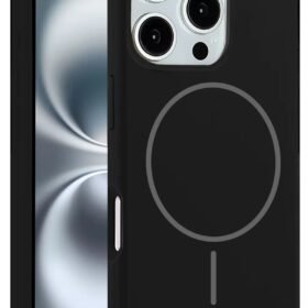 iPhone 16 Pro Max Kılıf Jully Magsafe Kapak - Siyah-(5796)