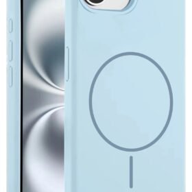 iPhone 16E Kılıf Jully Magsafe Kapak - Mavi-(5796)