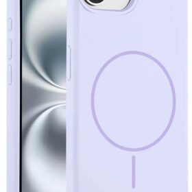 iPhone 16E Kılıf Jully Magsafe Kapak - Lila-(5796)
