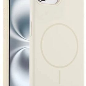 iPhone 16E Kılıf Jully Magsafe Kapak - Pudra-(5796)