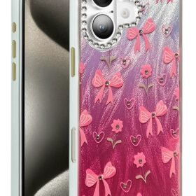 iPhone 16 Kılıf Blade Aynalı Desenli Kapak - Desen 3-(5796)