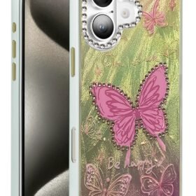 iPhone 16 Kılıf Blade Aynalı Desenli Kapak - Desen 5-(5796)