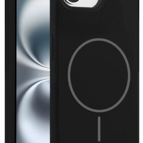 iPhone 16E Kılıf Jully Magsafe Kapak - Siyah-(5796)