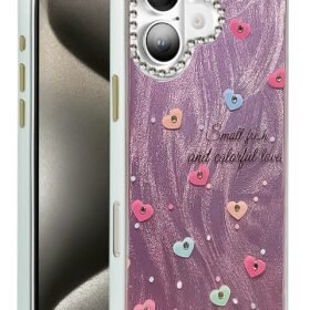 iPhone 16 Kılıf Blade Aynalı Desenli Kapak - Desen 8-(5796)