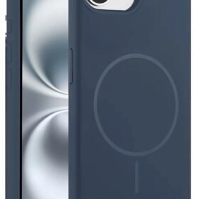 iPhone 16E Kılıf Jully Magsafe Kapak - Lacivert-(5796)