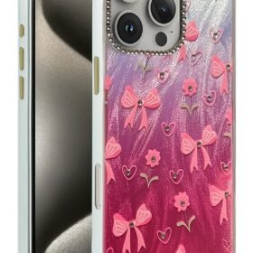 iPhone 16 Pro Max Kılıf Blade Aynalı Desenli Kapak - Desen 3-(5796)
