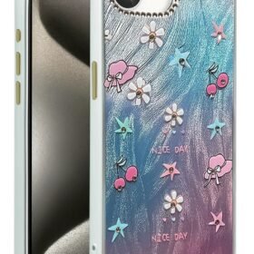 iPhone 16E Kılıf Blade Aynalı Desenli Kapak - Desen 4-(5796)