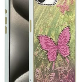 iPhone 16E Kılıf Blade Aynalı Desenli Kapak - Desen 5-(5796)