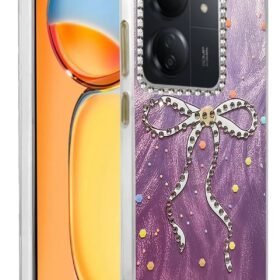 Xiaomi Redmi 13C Kılıf Blade Aynalı Desenli Kapak - Desen 1-(5796)