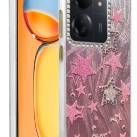 Xiaomi Redmi 13C Kılıf Blade Aynalı Desenli Kapak - Desen 7-(5796)