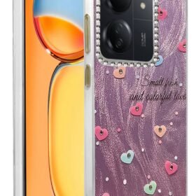 Xiaomi Redmi 13C Kılıf Blade Aynalı Desenli Kapak - Desen 8-(5796)