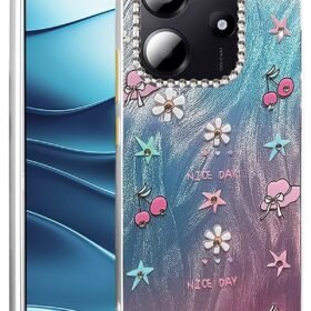 Xiaomi Redmi Note 14 4G Kılıf Blade Aynalı Desenli Kapak - Desen 4-(5796)