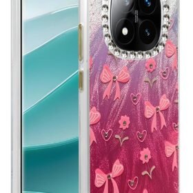 Xiaomi Redmi Note 14 Pro 4G Kılıf Blade Aynalı Desenli Kapak - Desen 3-(5796)