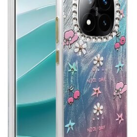 Xiaomi Redmi Note 14 Pro 5G Kılıf Blade Aynalı Desenli Kapak - Desen 4-(5796)