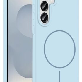 Samsung Galaxy S25 Kılıf Jully Magsafe Kapak - Mavi-(5796)