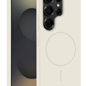 Samsung Galaxy S25 Ultra Kılıf Jully Magsafe Kapak - Pudra-(5796)