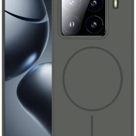 Xiaomi Mi 15 Kılıf Jully Magsafe Kapak - Titan Gri-(5796)