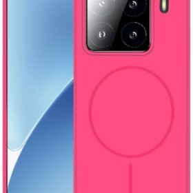 Xiaomi Mi 15 Pro Kılıf Jully Magsafe Kapak - Fuşya-(5796)