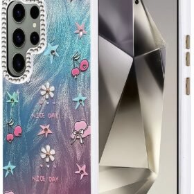Samsung Galaxy S24 Ultra Kılıf Blade Aynalı Desenli Kapak - Desen 4-(5796)