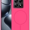 Xiaomi Mi 14T Pro Kılıf Jully Magsafe Kapak - Fuşya-(5796)