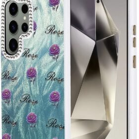 Samsung Galaxy S24 Ultra Kılıf Blade Aynalı Desenli Kapak - Desen 9-(5796)