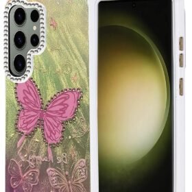 Samsung Galaxy S25 Ultra Kılıf Blade Aynalı Desenli Kapak - Desen 5-(5796)