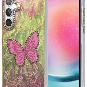 Samsung Galaxy A24 4G Kılıf Blade Aynalı Desenli Kapak - Desen 5-(5796)