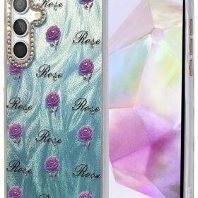 Samsung Galaxy A35 5G Kılıf Blade Aynalı Desenli Kapak - Desen 9-(5796)