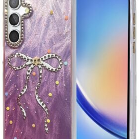 Samsung Galaxy A34 5G Kılıf Blade Aynalı Desenli Kapak - Desen 1-(5796)