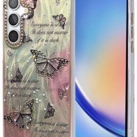 Samsung Galaxy A34 5G Kılıf Blade Aynalı Desenli Kapak - Desen 6-(5796)