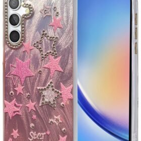 Samsung Galaxy A34 5G Kılıf Blade Aynalı Desenli Kapak - Desen 7-(5796)