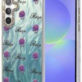 Samsung Galaxy A36 Kılıf Blade Aynalı Desenli Kapak - Desen 9-(5796)