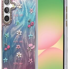 Samsung Galaxy A56 Kılıf Blade Aynalı Desenli Kapak - Desen 4-(5796)